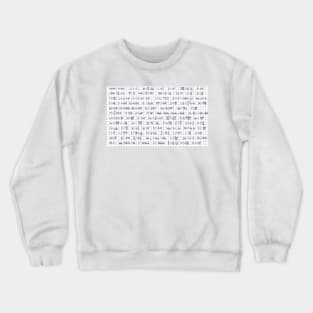 Physics Formulas Crewneck Sweatshirt